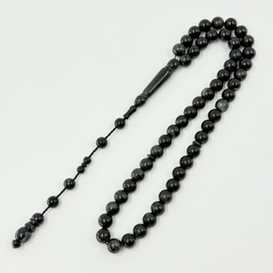 Chapelet musulman, Tisbiha, 10 mm avec 51 perles en résine, Misbahah, Louange à Allah, Kaaba, Imam, <span class=keywords><strong>Suba</strong></span>, Tlabusli, Chapelet islamique - Product Image 2