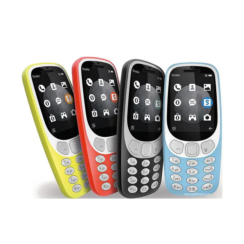 Factory wholesale GSM feature mobile phone for NOKIA 3310 5310 6300 105 106 210 230 second hand cellphone high quality low price