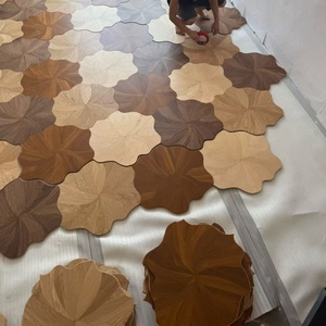 Plancher en bois d'ingénierie sur mesure de qualité supérieure, motif Lotus Alien, <span class=keywords><strong>parquet</strong></span> en bois composite à épissure mixte - Product Image 6