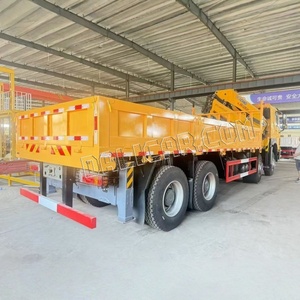 <span class=keywords><strong>Camion</strong></span> grue mobile Sinotruk Howo, capacité de levage de <span class=keywords><strong>35</strong></span> à 40 tonnes, hauteur de levage de 25 m, poids de levage élevé, boîte de vitesses et pompe haute performance - Product Image 5