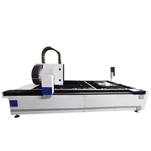 Máquina de corte por láser de fibra de 1500W 1530 láser de metal CNC con sistema de control cypcut