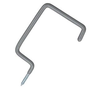 OEM 9.5" Heavy Duty Screw-In Hanger-Garage Iron Storage <b>Hook</b>-<b>Wall</b> Mounted-Industrial Durable Grey Organizer-Vietnam Factory - Product Image 2