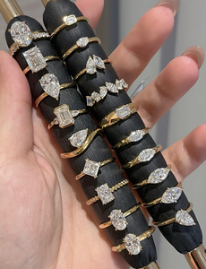 Anillo Solitario de Diamante Cultivado en Laboratorio, Certificado IGI, Clásico, Oro Sólido de 14k, Joyería para Bodas y Fiestas - Product Image 3