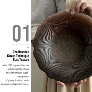 Al por mayor directo de fábrica japonés de Catering ensalada de frutas plato de Pasta de porcelana platos de cena para Hotel <span class=keywords><strong>restaurante</strong></span> - Product Image 3