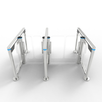 Torniquete Automático Biométrico de Alta Velocidad con Reconocimiento Facial, Control de Acceso RFID, Acero Inoxidable, IP65, para Entrada de Edificios de Oficinas