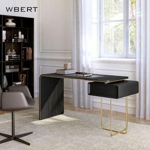 Wbert thiết kế tiên tiến Bàn Máy Tính đơn sang trọng bàn ông chủ cảm giác ánh sáng Ý tối giản phong cách căn hộ nhỏ nghiên cứu bây giờ - Product Image 4