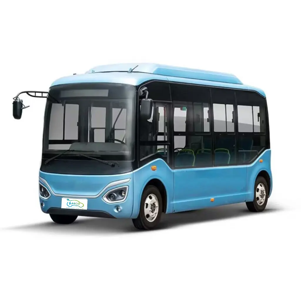 Batterie lade fahrzeug Lhd Rhd 14 Sitzer Elektrischer Minibus