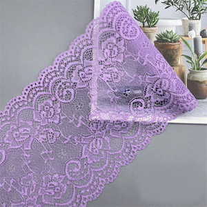 Lencería Sexy para Mujer, Tela Decorativa Elástica con Bordado de Encaje para Accesorios de Ropa - Product Image 1