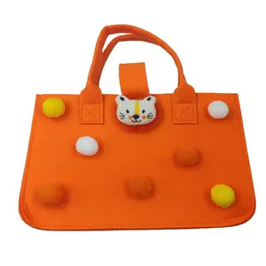 Custom felt bag custom logo Custom accessories convenient cute practical environmental protection