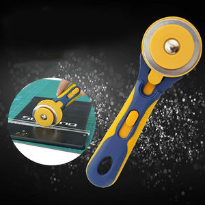 60mm Hob Rotary Cutter for Fabric Leather Cloth DIY <strong>Sewing</strong> Patchwork Quilting Tool Flat Rubber Hob OEM Customizable Safety - Product Image 3