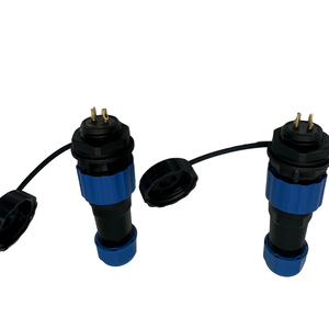 Connettore Aeronautico SP16 2-8 Pin in Ottone e Nylon, Connessione a Vite, Spina Maschio e Femmina, Scatola di Giunzione Impermeabile IP68 - Product Image 6