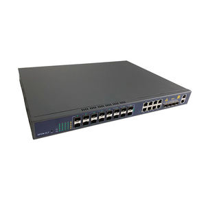 GPON OLT ZC-P1016G รุ่นดั้งเดิม 16 พอร์ต - 8x GE RJ45 + 4x GE/10GE SFP+ Uplink รองรับการเปลี่ยนสายได้ขณะใช้งาน สำหรับ FTTH/เครือข่ายองค์กร - Product Image 1