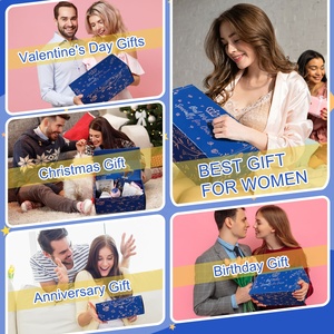 Coffret Cadeau Spa Luxueux pour Soins Corporels à Domicile et Bombes de Bain, Comprend Hydratant, Chaussette, <span class=keywords><strong>Bougie</strong></span>, Savon de Douche - Product Image 5