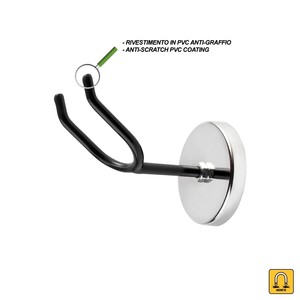 Magnetic Hook With Anti Scratch Pvc Coating For <b>Vehicle</b> Use - Product Image 2