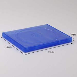 Boîte de rangement pour DVD pour <span class=keywords><strong>PS4</strong></span> PS5, boîte de rangement pour cartouches de jeux CD, boîte de présentation pour PS5, boîte en plastique pour DVD - Product Image 3