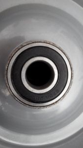 Roue en caoutchouc pneumatique 650-<span class=keywords><strong>6</strong></span>, pneu de tracteur robuste pour chariot à main et brouette, pneus de grande taille anti-crevaison - Product Image 4