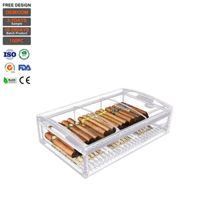Caja <span class=keywords><strong>de</strong></span> Exhibición Acrílica Transparente <span class=keywords><strong>de</strong></span> Primera Calidad, Estuche <span class=keywords><strong>de</strong></span> Almacenamiento a Prueba <span class=keywords><strong>de</strong></span> Polvo con Tapa Transparente para Exhibición <span class=keywords><strong>de</strong></span> Coleccionables y Figuras - Product Image 1
