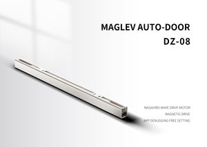 Abridor de puerta corredera inteligente Maglev telescópico, operador automático de puerta para oficina, puertas de vidrio sin marco, novedad de 2017 - Product Image 3