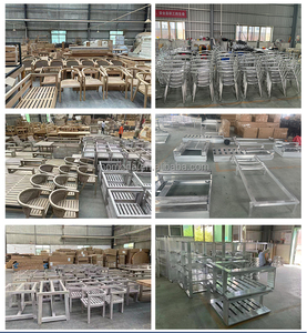Ensemble de salle à manger d'extérieur nordique 3 pièces, tables et chaises de restaurant modernes et créatives pour balcon et cour, en bois, corde et rotin - Product Image 6