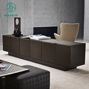 Gran oferta, soporte de mesa de <span class=keywords><strong>TV</strong></span> de madera maciza de 6 cajones moderno, fácil instalación, juego de armario de almacenamiento grande personalizado para apartamento en casa - Product Image 5