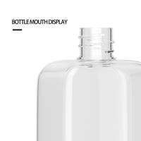 FUYUN 160ml Bouteille Pompe en Plastique PETG Vide Rechargeable pour Huile Capillaire, Soins de la Peau, Lotion, Sérum, Masque Facial (Personnalisable)