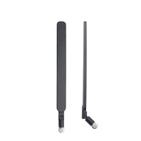 Antena 4G 5G 2.4G 5.8G, full band 6dbi antena bebek karet nirkabel antena wifi tongkat lem lipat modul router wifi