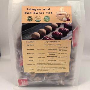 Bustine di Tè Naturale al Jujube, Longan e Medlar, Tè Cinese Aromatizzato per <span class=keywords><strong>la</strong></span> Salute Femminile, Miscela Lavorata per Dimagrire, Personalizzazione OEM all'Ingrosso - Product Image 1