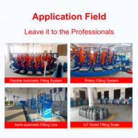 Améliorez votre installation GPL : Machine de remplissage antidéflagrante 6-24 stations avec fonction de récupération de résidus, capacité 300-1200 BPH, marque YUNER