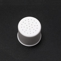 Creuset en alumine TGA/DSC/DTA, plat à échantillons en corindon haute température, 99 % Al2O3, surface non réactive pour une analyse thermique précise