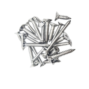 Stainless Steel Cross Head Countersunk <b>Self</b> <b>Drilling</b> <b>Screws</b> Fine Thread Metric Fasteners for Wood <b>Metal</b> Furniture Assembly - Product Image 1