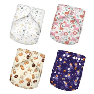 EASYMOM Manufacturer Baby Reusable Washable Cloth Diaper Nappies Ecological Baby Cloth Diapers With Inserts