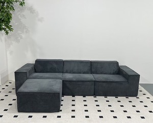 Mufang Tofu High-Density Sponge Modular Reclining Upholstered Living Room Rope for Villa Vacuum Compression Furniture - Product Image 2