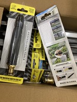 Pistolet à eau haute pression pour voiture, jardin, pelouse, tuyau d'arrosage, corps en plastique, buse