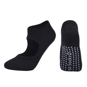 Calcetines de Yoga Antideslizantes de Silicona para Mujer, Calcetines de Pilates, Calcetines de Baile para Interiores, Calcetines Deportivos para Gimnasio - Product Image 2