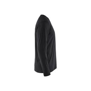 BLAKLADER - 350010429900XXLT Camiseta de manga larga Negro-EAN 7330509901366 CAMISETAS DE TRABAJO Y POLOS - Product Image 4