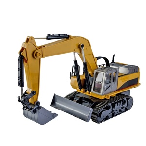 Vehículo de Ingeniería de Construcción con Control Remoto a Escala 1:16 de 2.4G y 14 Canales, Excavadora de Metal <span class=keywords><strong>Rc</strong></span> de Juguete en Venta - Product Image 1