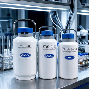 Contenitore in Lega di Alluminio per Azoto Liquido da 2 Litri, Serbatoio per Inseminazione Artificiale di Suini e Bovini, Prezzo per Allevamenti - Product Image 1