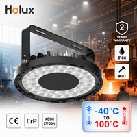 Projecteur LED industriel haute baie en verre trempé, 100W, 13000 lm, DOB SMD 3535, céramique, pour usines, fonctionne de -40 à 100°C