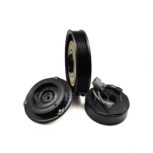 Embrague de compresor de CA para Honda Accord <span class=keywords><strong>6</strong></span>.ª generación CG5/CG4 2.0L/2.3L 1998-2002 12V 6PK 156mm, piezas de reparación de bobina de polea de embrague de CA automático - Product Image 3
