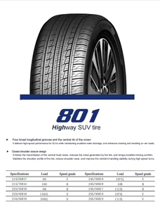 Neumático para Automóvil de Pasajeros 205/60R16 Marca DIAN /55R/ - Product Image 2