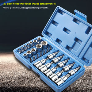 기계 및 자동 수리 가정용 공구 비트 세트용 30 종 크롬 바나듐 스틸 소켓 세트 핸드 전원 - Product Image 5