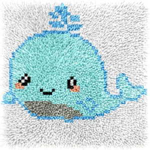 Set <span class=keywords><strong>di</strong></span> aggancio personalizzato per bambini fai da te fai da te fatto a mano graziosi elefanti punto croce gancio per scrocco tappeto per bambini 30x30cm - Product Image 2