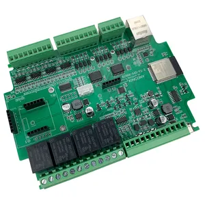 Papan Relay Esp32 KC868-A4S Mendukung Komunikasi Ethernet dan WIFI dengan Input Digital 12ch dan Output Analog 8ch 0-10v