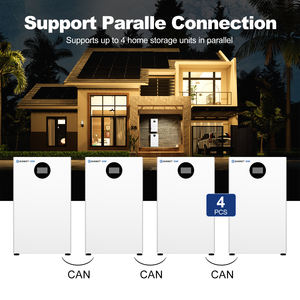 Bateria solar de lítio Sunket 16kWh LiFePO4 48V 314Ah para certificação UL UN38.3 BMS para eletrodomésticos 200Ah 300Ah US Inventário - Product Image 3
