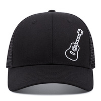Casquette de baseball à 6 panneaux brodée à visière incurvée, casquette de camionneur en maille ajustable, chapeau de protection solaire d'été pour les sports de plein air