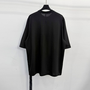 <span class=keywords><strong>T</strong></span>-shirt Unisex a Manica Corta Stile Dark con Stampa Lettering, Vestibilità Larga, Nuova Collezione 2026, Stile <span class=keywords><strong>Parigi</strong></span> - Product Image 2