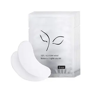 可定制的可生物降解隔离眼垫一次性眼贴棉绒免费眼垫