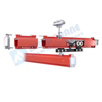 Nouvelle version améliorée KBK Chariot de manutention manuel ergonomique pour systèmes de grues