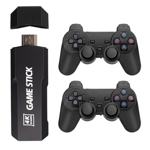 เครื่องเล่นเกมส์ย้อนยุค Game Stick 4K พร้อมคอนโทรลเลอร์ไร้สายสำหรับเล่นเกมส์บนทีวี - Product Image 1