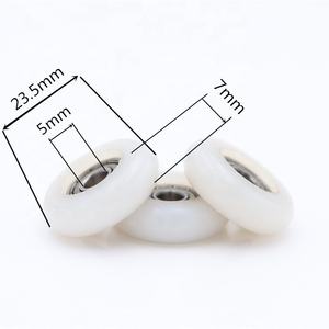 <span class=keywords><strong>Roulettes</strong></span> rondes en acier inoxydable à tête fraisée <span class=keywords><strong>de</strong></span> 5*23*5,75 mm <span class=keywords><strong>pour</strong></span> portes <span class=keywords><strong>de</strong></span> <span class=keywords><strong>douche</strong></span>, fenêtres, portes coulissantes et armoires - Product Image 3